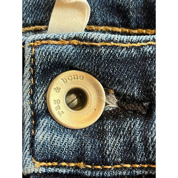 Rag & Bone Women Dark Wash Skinny Jean High Rise 27 - Picture 6 of 6